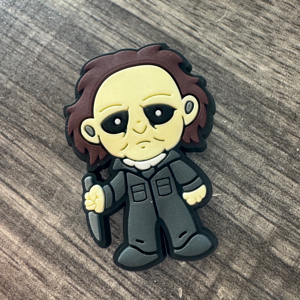 Little Michael Myers Shoe Charm 5/$20